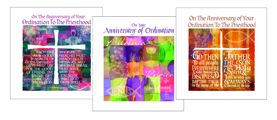 ordination anniversary cards